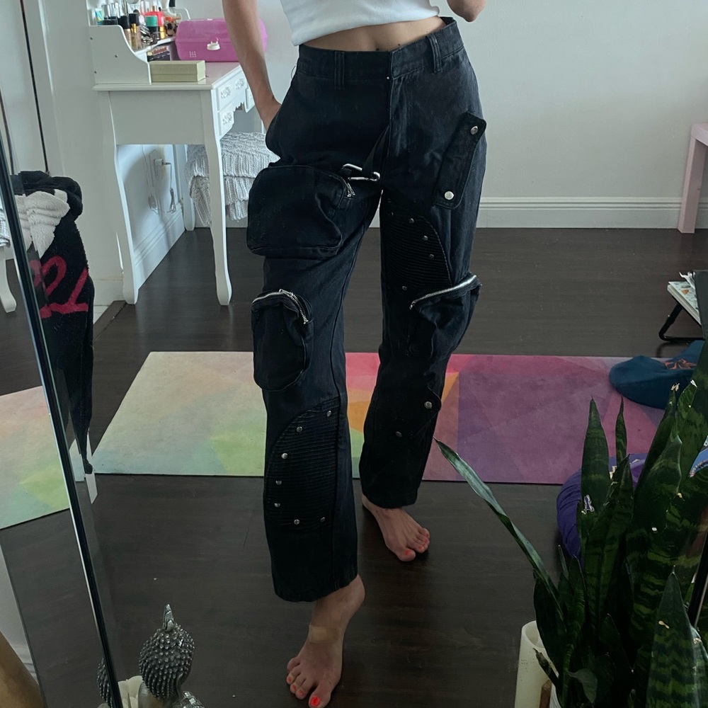 JADED LONDON CARGO DENIM PANTS🖤